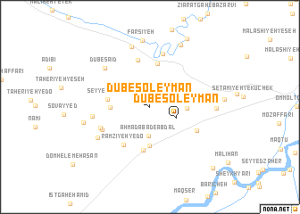 map of Dūb-e Soleymān