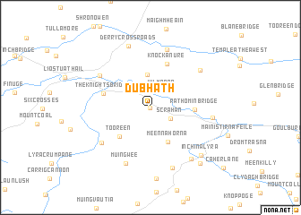 map of Dubháth
