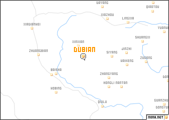 map of Dubian