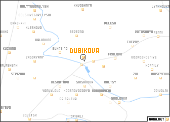 map of Dubikova