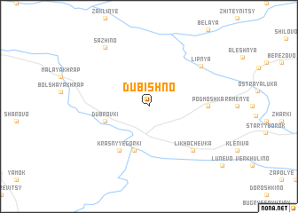 map of Dubishno