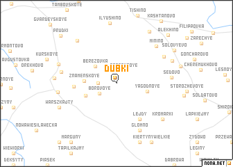 map of Dubki