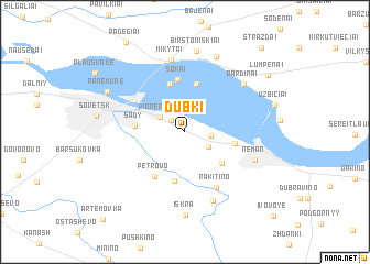 map of Dubki