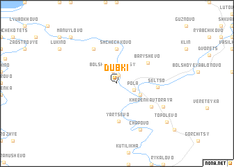 map of Dubki