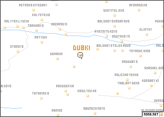 map of Dubki