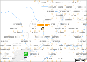 map of Dubliay