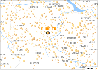 map of Dubnica