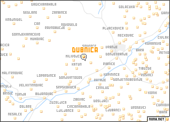 map of Dubnica