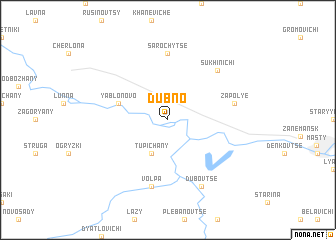 map of Dubno