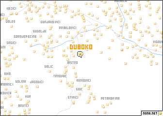 map of Duboko