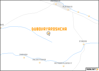 map of Dubovaya Roshcha