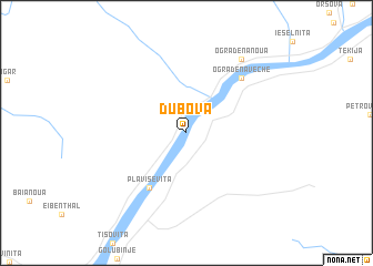 map of Dubova