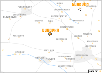 map of Dubovka
