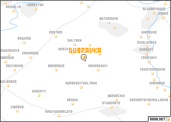 map of Dubravka