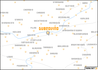 map of Dubrovino