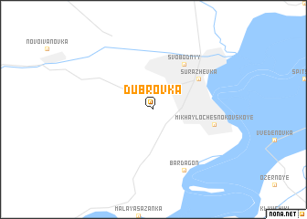 map of Dubrovka