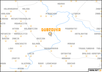 map of Dubrovka