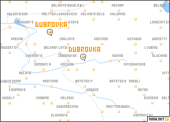 map of Dubrovka