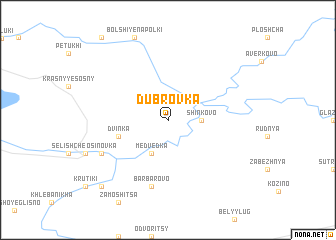 map of Dubrovka