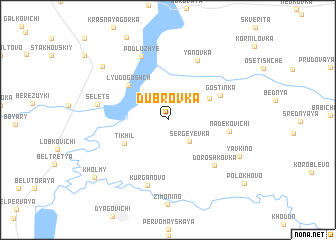 map of Dubrovka