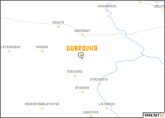 map of Dubrovka