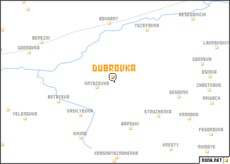 map of Dubrovka