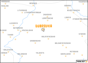 map of Dubrovka