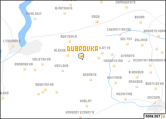 map of Dubrovka