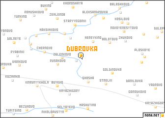 map of Dubrovka