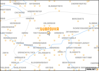 map of Dubrovka