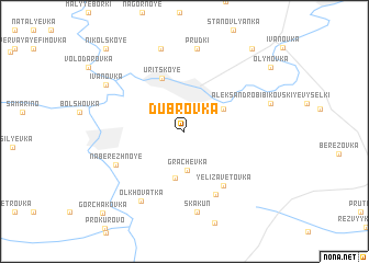 map of Dubrovka