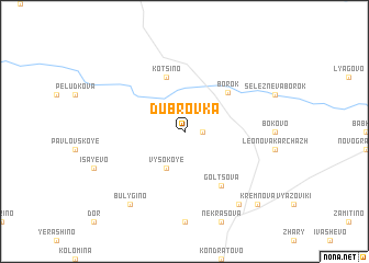 map of Dubrovka