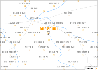 map of Dubrovki