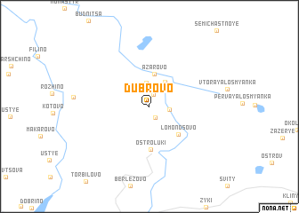 map of Dubrovo