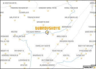 map of Dubrovskoye