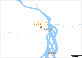map of Dubynino