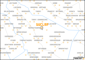 map of Ðức Lập