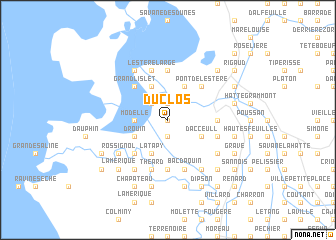 map of Duclos