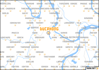 map of Ðức Phong