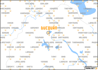 map of Ðức Quân