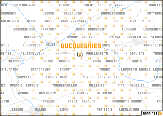 map of Ducquegnies