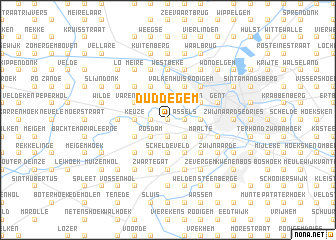 map of Duddegem