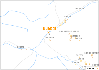 map of Dudgai