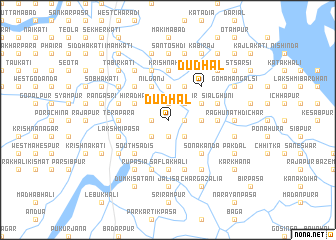 map of Dudhal