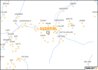 map of Dudhniāl