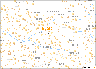 map of Ðuđići