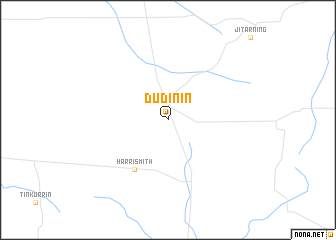 map of Dudinin