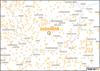 map of Dūdkhāna