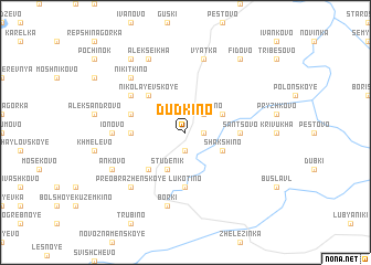 map of Dudkino