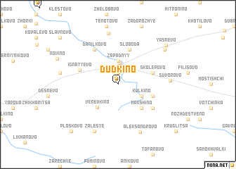 map of Dudkino